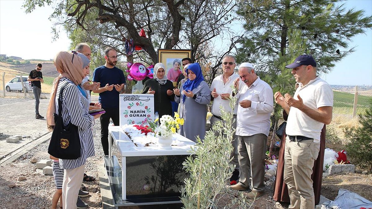 Diyarbakır'da kaybolduktan sonra cansız bedenine ulaşılan 8 yaşındaki Narin Güran'ın