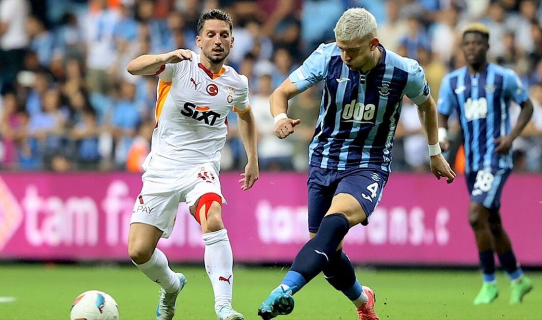 Trendyol Süper Lig'in dördüncü haftasında Galatasaray, deplasmanda Adana Demirspor’u 5-1