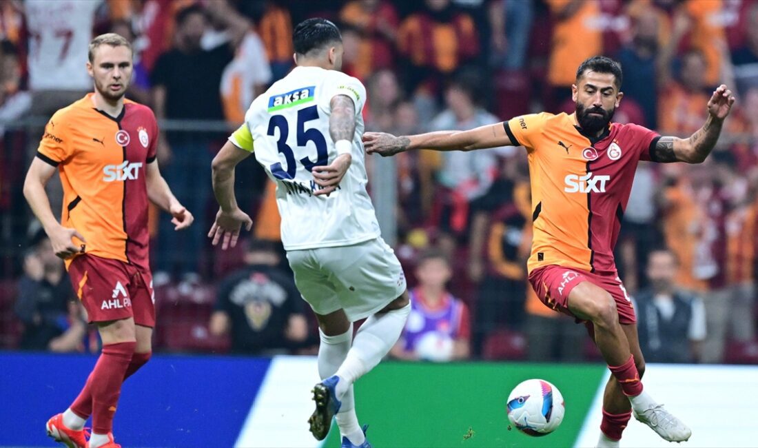 ISTANBUL (AA) – İlk yarı 20. dakikada Galatasaray öne geçti.