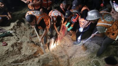 GAZZE (AA) – Gazze’deki hükümetten sivilleri hedef alan İsrail’in “dünya