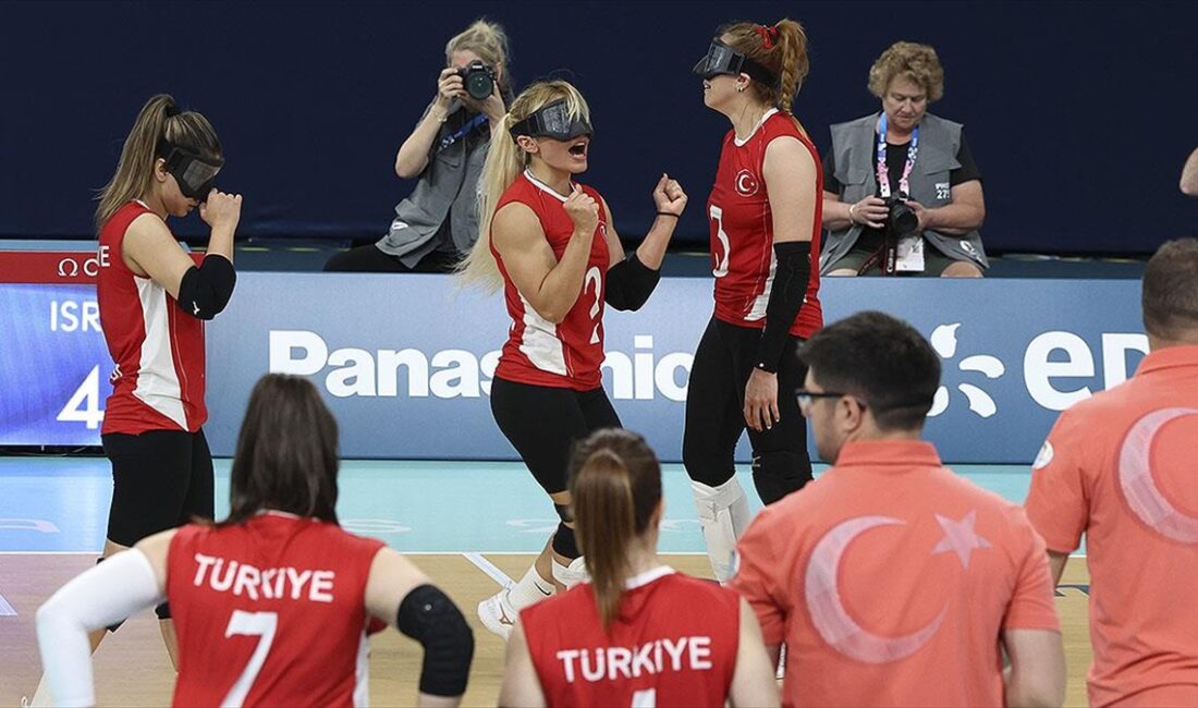 Golbol Kadın Milli Takımı, Paris 2024 Paralimpik Oyunları'nda yarı finale