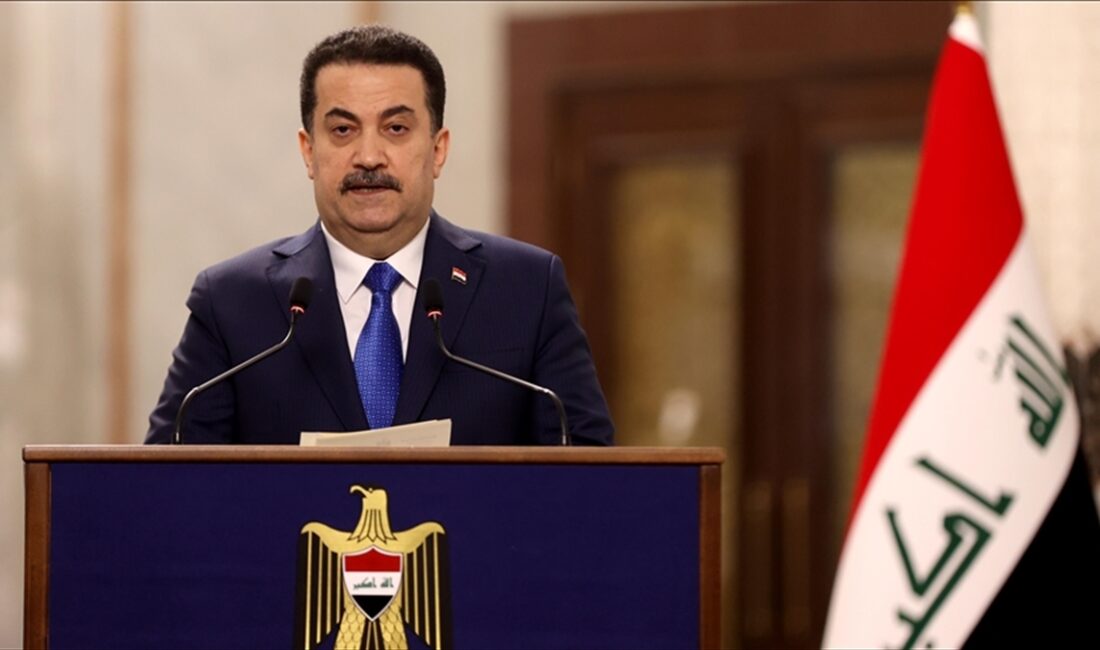 BAĞDAT (AA) – Irak Başbakanı Muhammed Şiya es-Sudani, Bağdat’ta bir