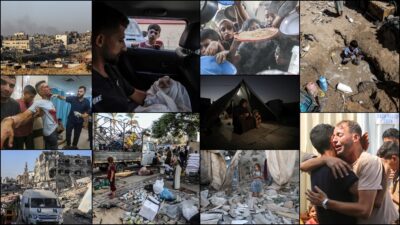 Gazze’yi yasa dışı işgalinde on binlerce masum sivil ve çocuğu