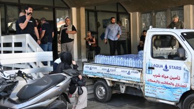 Lübnan İçişleri Bakanı Bessam el-Mevlevi, İsrail’in saldırıları nedeniyle ülke içerisinde