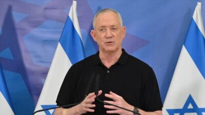 Ulusal Birlik Partisi lideri Benny Gantz, "İnsanların hayatları ve ulusların