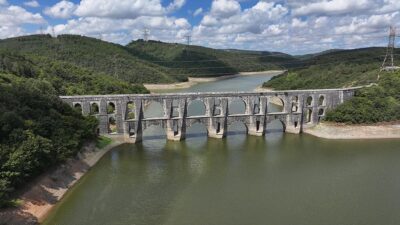 İstanbul'a su sağlayan barajlardaki ortalama doluluk oranı son yağışlarla birlikte