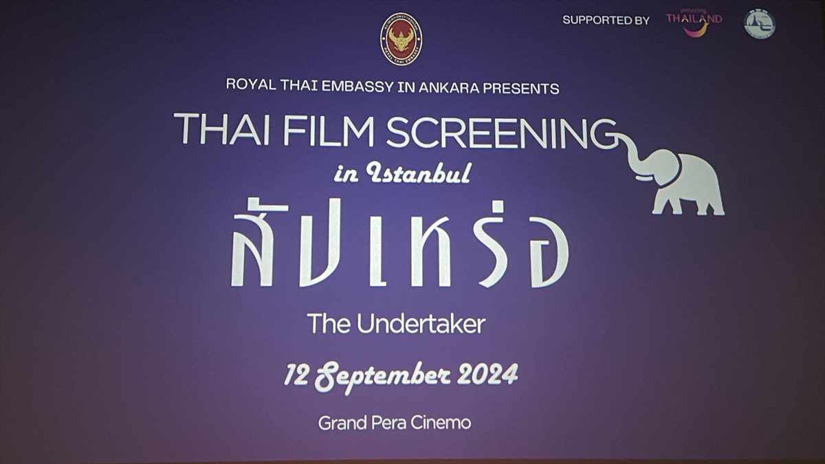 İSTANBUL (AA) – Beyoğlu Grand Pera Cinemo’daki etkinlikte, ünlü Tay