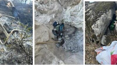 İzmir'in Karşıyaka ilçesinde Yamanlar Dağı'ndaki ormanlık alanda çıkan ve 2