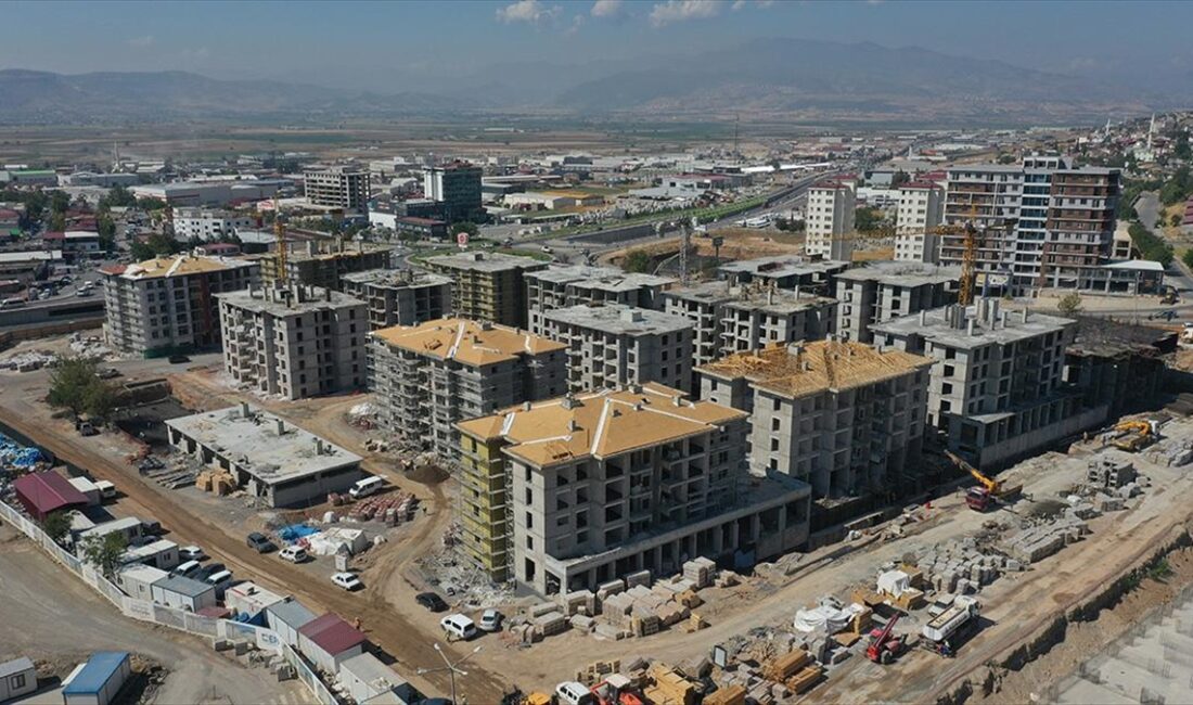 Kahramanmaraş'ta, 6 Şubat 2023'teki depremlerde yıkılan ve yaklaşık 1400 kişinin