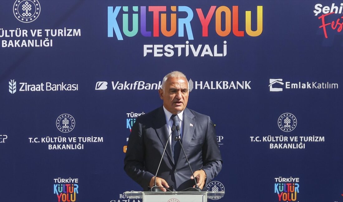 Kültür ve Turizm Bakanı Nuri Ersoy, yapılan çalışmalar sonucu 14