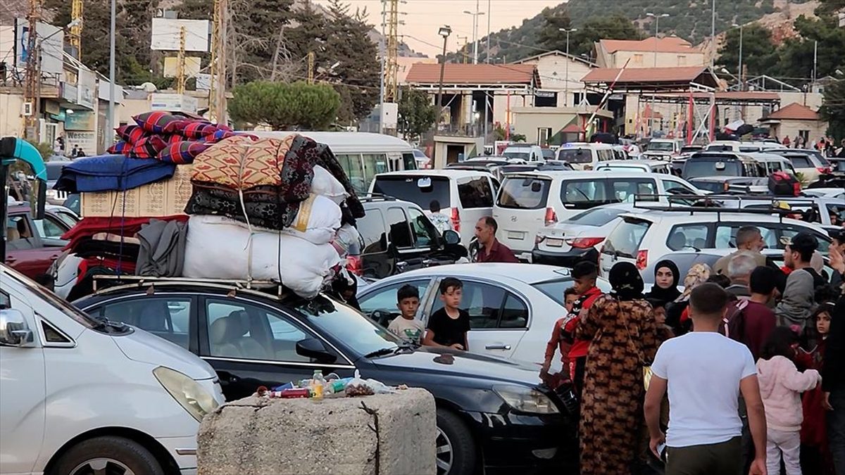 SYRIA (AA) – İsrail’in Lübnan’a düzenlediği hava saldırıları, ülkede geniş