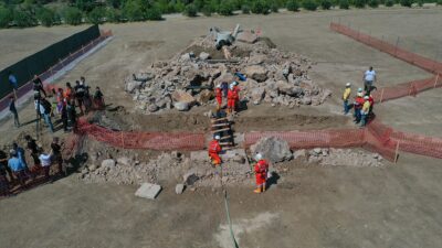 Türkiye Madenciler Derneği (TMD) tarafından düzenlenen Maden Kurtarma Yarışması'nın üçüncüsü,