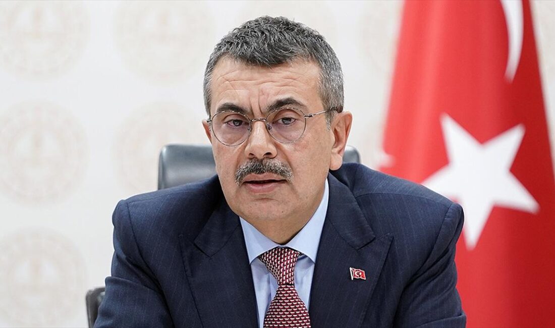 Milli Eğitim Bakanı Yusuf Tekin, Anadolu Ajansı (AA) Editör Masası'na