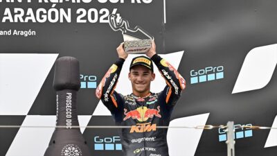 ANKARA (AA) – Milli motosikletçi Deniz Öncü Moto2 kariyerinde ilk