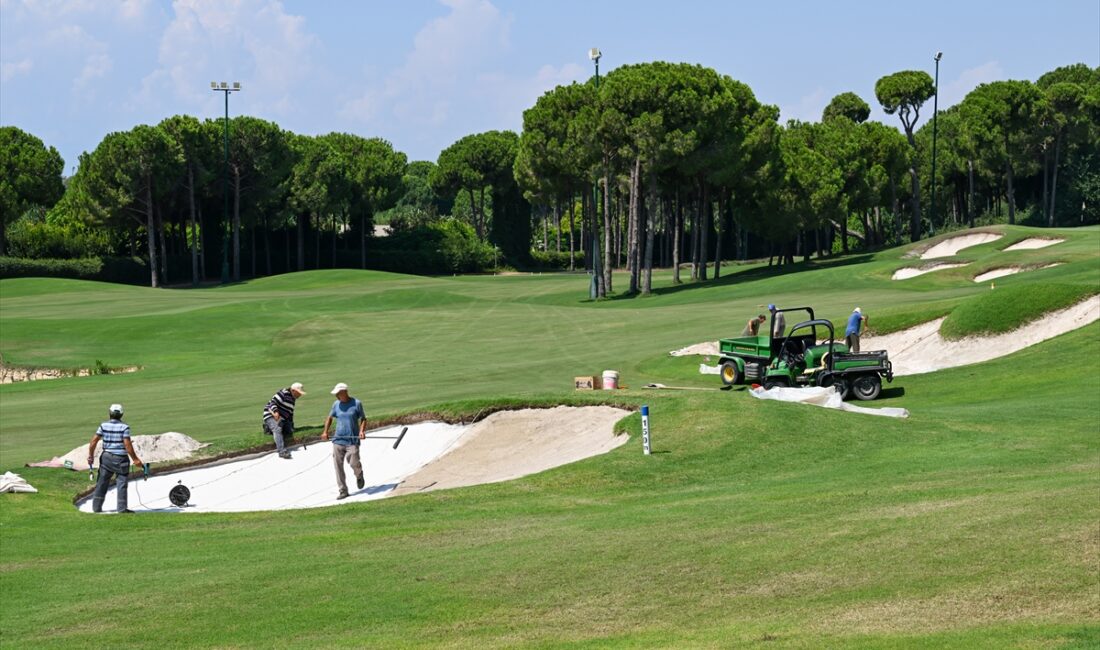 ANTALYA (AA) – AYŞE YILDIZ – Her yıl binlerce golf