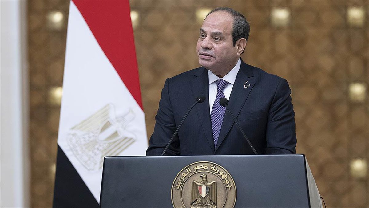 Cumhurbaşkanı Recep Tayyip Erdoğan'ın davetine icabetle, Mısır Cumhurbaşkanı Abdulfettah es-Sisi