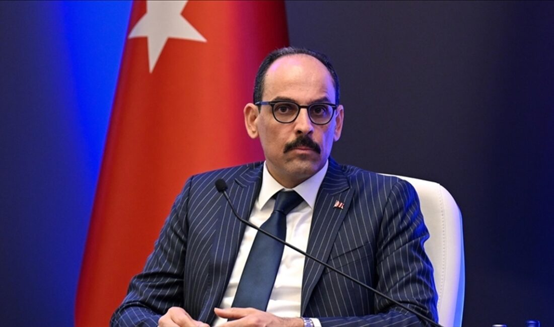 Milli İstihbarat Teşkilatı (MİT) Başkanı İbrahim Kalın, Ankara'da, Hamas Siyasi