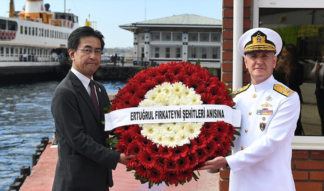 Milli Savunma Bakanlığı (MSB), 16 Eylül 1890'da Japonya seyri dönüşünde