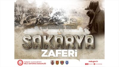 Milli Savunma Bakanlığı (MSB) tarafından, Sakarya Zaferi'nin 103'üncü yıl dönümüne