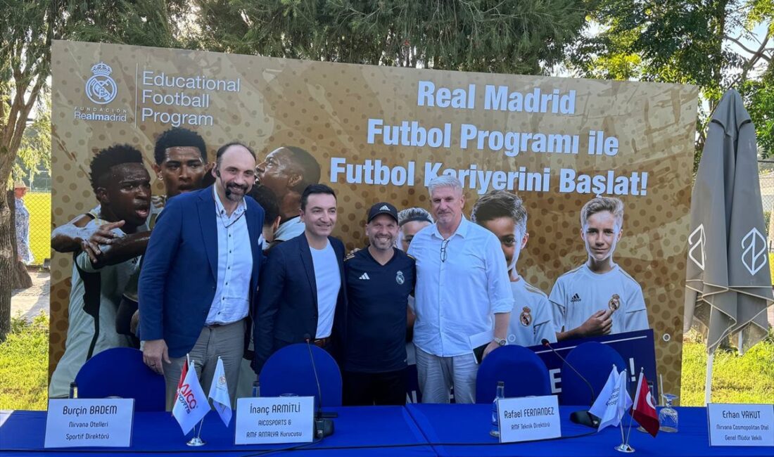 ANTALYA (AA) – Real Madrid Akademi tarafından Antalya'da 4-17 yaş