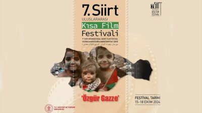 Bu yıl 7. kez gerçekleştirilecek "Siirt Uluslararası Kısa Film Festivali",