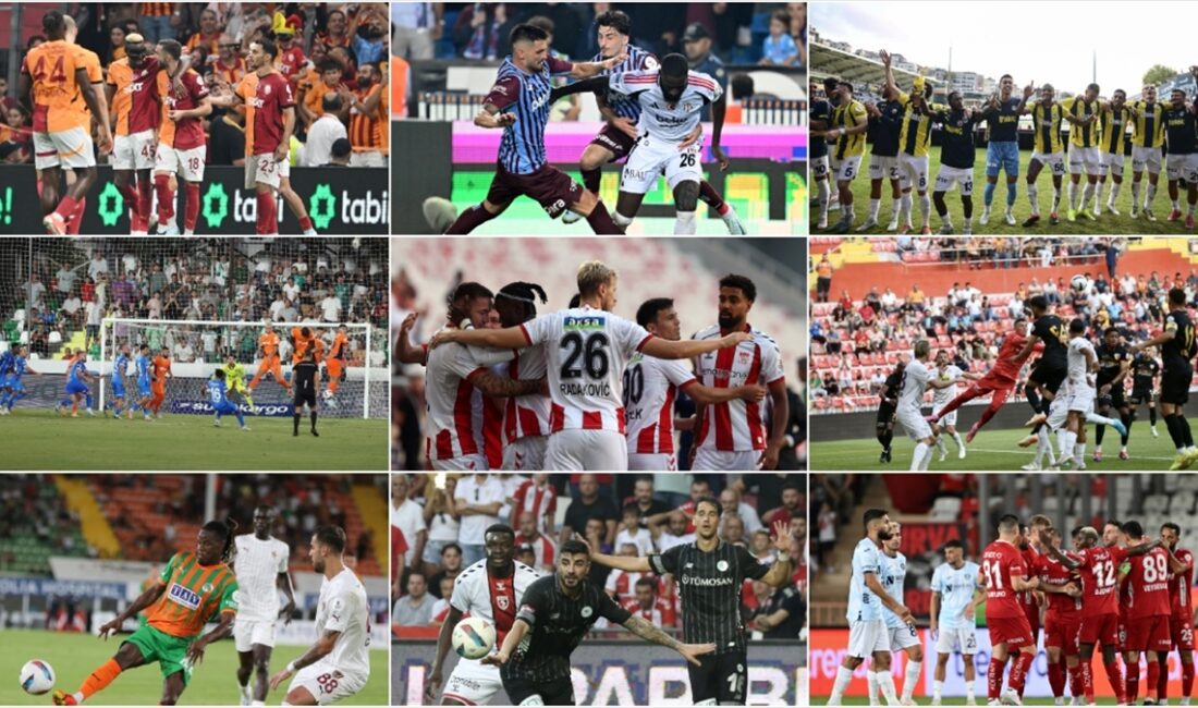 Trendyol Süper Lig'de 5. hafta maçları tamamlandı.