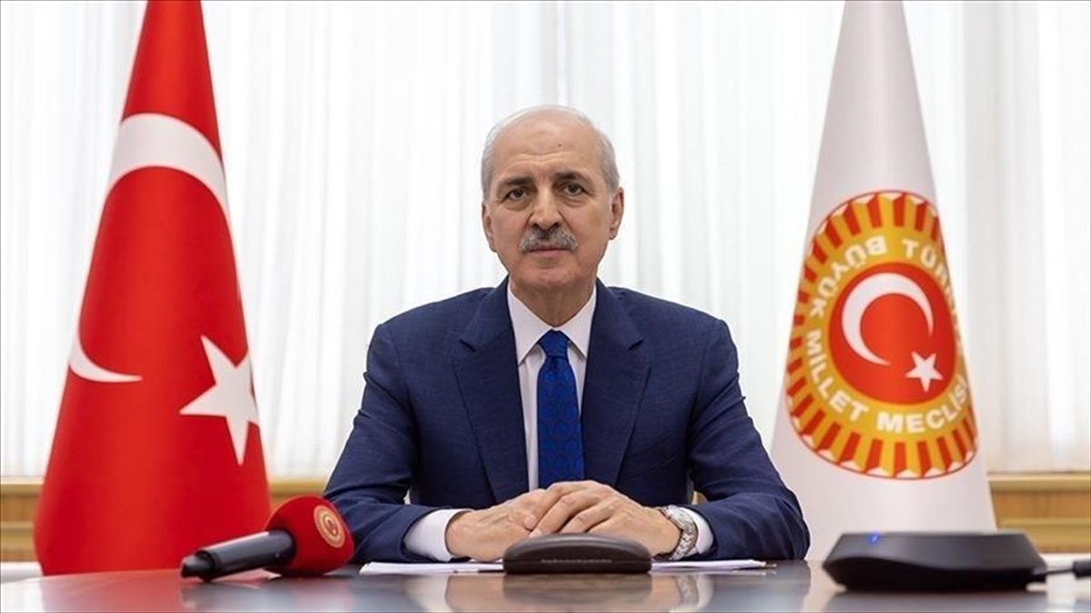 TBMM (AA) – TBMM Başkanı Numan Kurtulmuş, sosyal medya hesabından