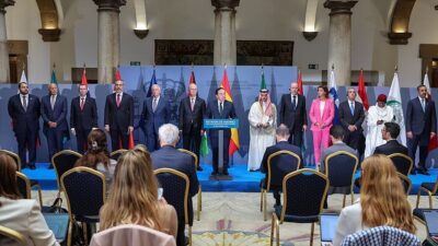 İslam İşbirliği Teşkilatı (İİT) ve Arap Birliği'nin oluşturduğu Temas Grubu,