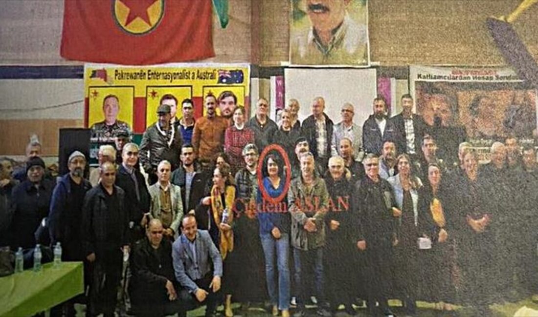 Terör örgütü PKK/KCK'nın Avustralya yapılanmasında aktif faaliyet gösteren Çiğdem Aslan,