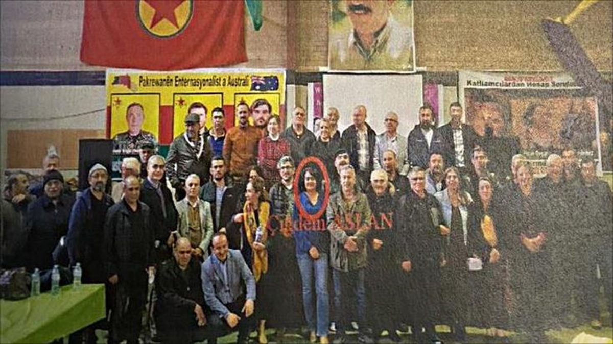 Terör örgütü PKK/KCK'nın Avustralya yapılanmasında aktif faaliyet gösteren Çiğdem Aslan,