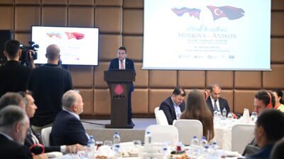 ANTALYA (AA) – Türkiye ve Rusya arasındaki ticari bağları güçlendirmeyi,