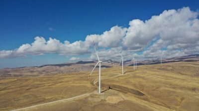 Türkiye, bu yılın ilk yarısında ilave ettiği 426 megavat rüzgar