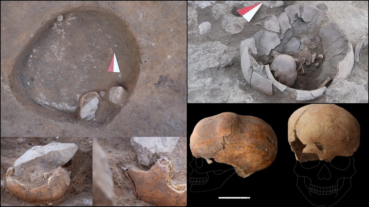Kahramanmaraş'ın Afşin ilçesindeki Yassıhöyük'te yürütülen kazı çalışmalarında 6 bin yıllık