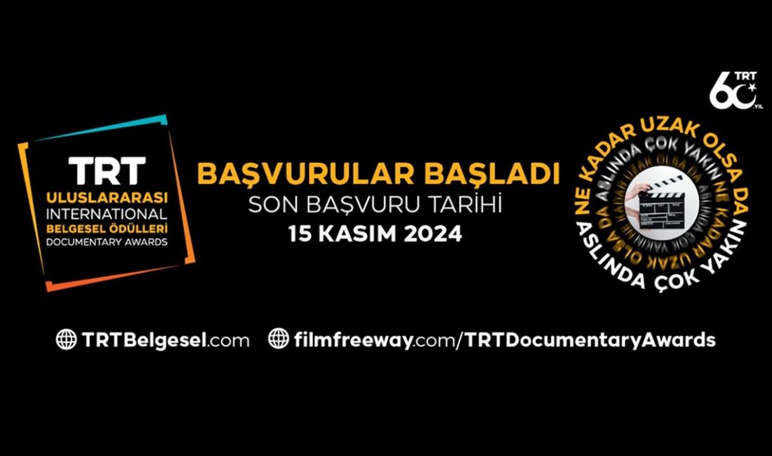TRT tarafından bu yıl 15. kez düzenlenen "TRT Uluslararası Belgesel