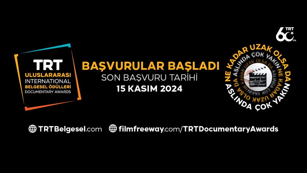TRT tarafından bu yıl 15. kez düzenlenen "TRT Uluslararası Belgesel