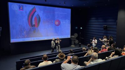 İSTANBUL (AA) – Atat&uuml;rk K&uuml;lt&uuml;r Merkezi (AKM) Yeşil&ccedil;am Sineması’ndaki g&ouml;sterim