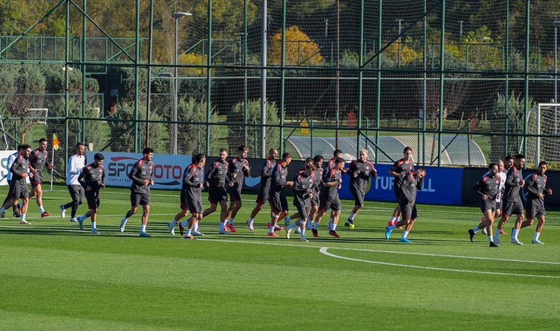 UEFA Uluslar B Ligi 4. Grup'taki üçüncü maçında yarın Samsun'da