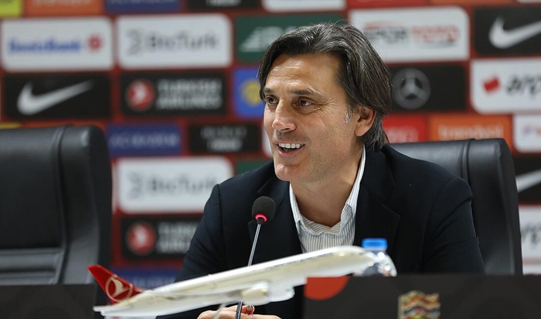 A Milli Futbol Takımı Teknik Direktörü Vincenzo Montella, "(Karadağ) Tabii