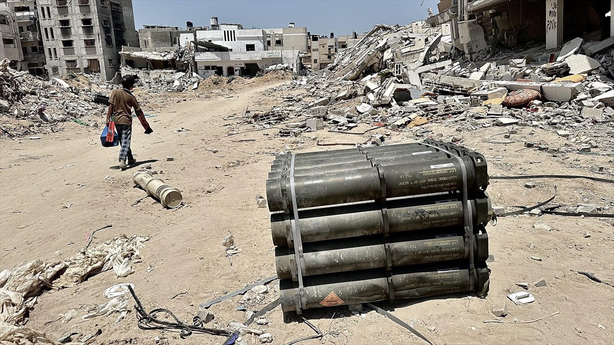 ANKARA (AA) – ABD’nin, İsrail’e sattığı bombaların kötüye kullanıldığını görmezden