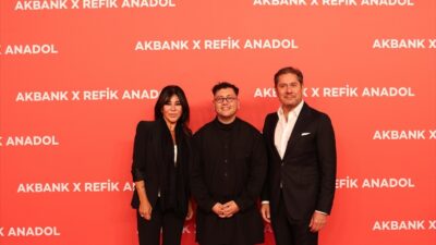 İSTANBUL (AA) – Medya sanatçısı ve tasarımcısı Refik Anadol'un, Akbank