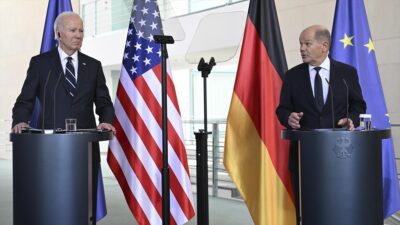 Almanya Başbakanı Olaf Scholz, hep birlikte, topraklarının her santimetrekaresini savunan