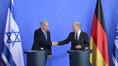 BERLIN (AA) – Olaf Scholz, Federal Meclis’te yaptığı konuşmada, İsrail’e