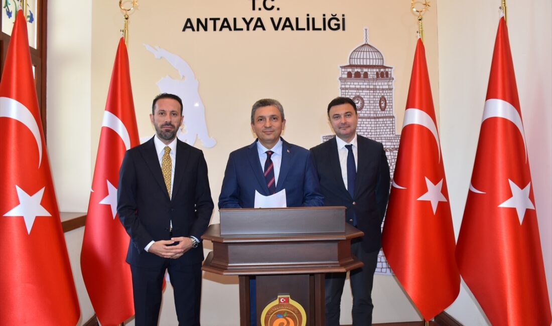 ANTALYA (AA) – Antalya Valisi Hulusi Şahin, Kültür ve Turizm