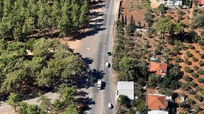ANTALYA (AA) – Antalya İl Jandarma Komutanlığı ekipleri, havadan trafik