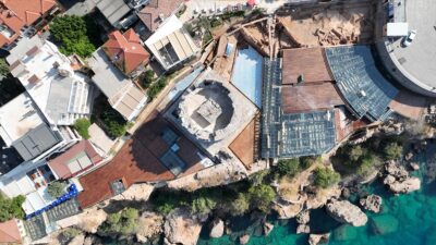 ANTALYA (AA) – Antalya'nın simgelerinden tarihi Hıdırlık Kulesi'nde yürütülen "Hıdırlık