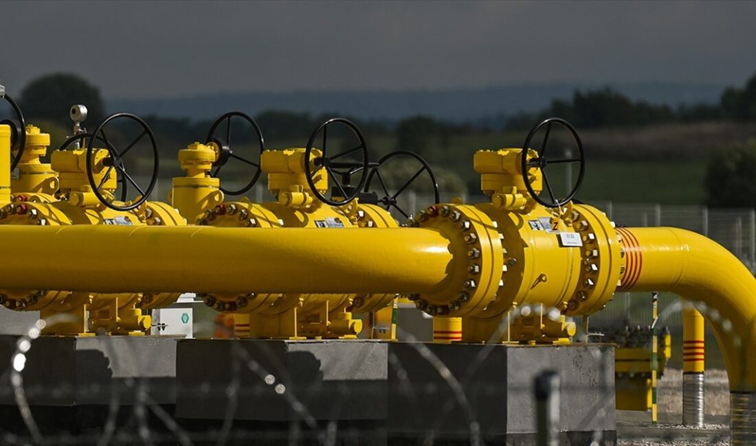 Avrupa'nın doğal gaz tüketiminin bu kışın ılıman geçmesi halinde geçen