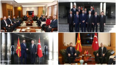 Ticaret Bakanı Ömer Bolat, Kuzey Makedonya Cumhuriyeti Ekonomi ve Çalışma