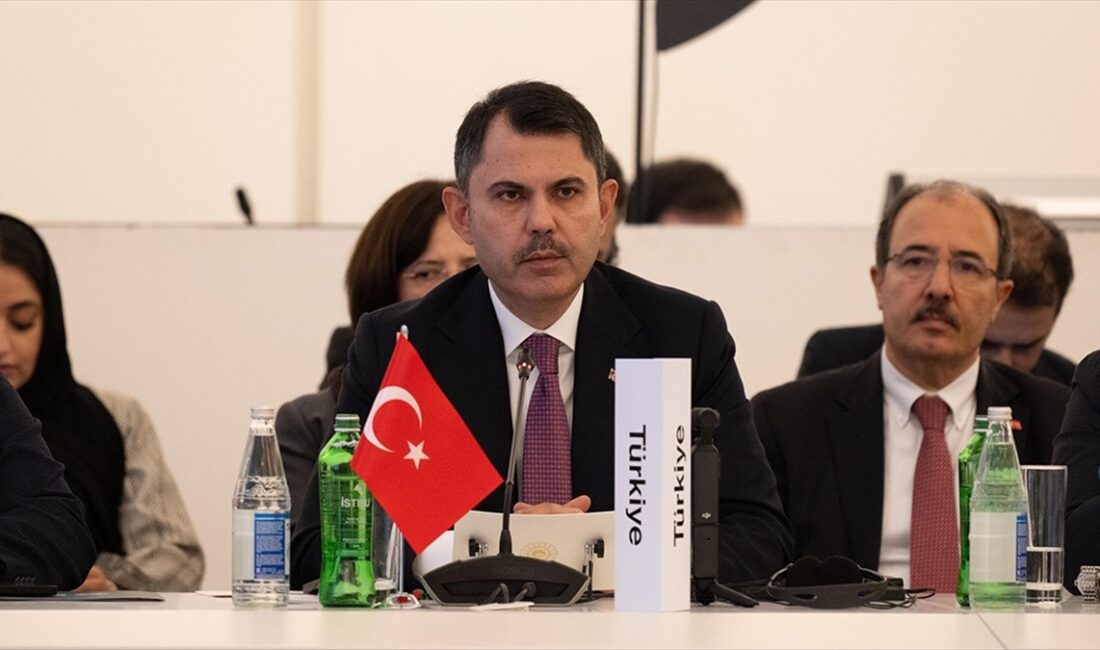 Bakan Kurum, "Biz, Cumhurbaşkanı'mızın liderliğinde, Filistin'in özgürlüğü için vicdanın gür