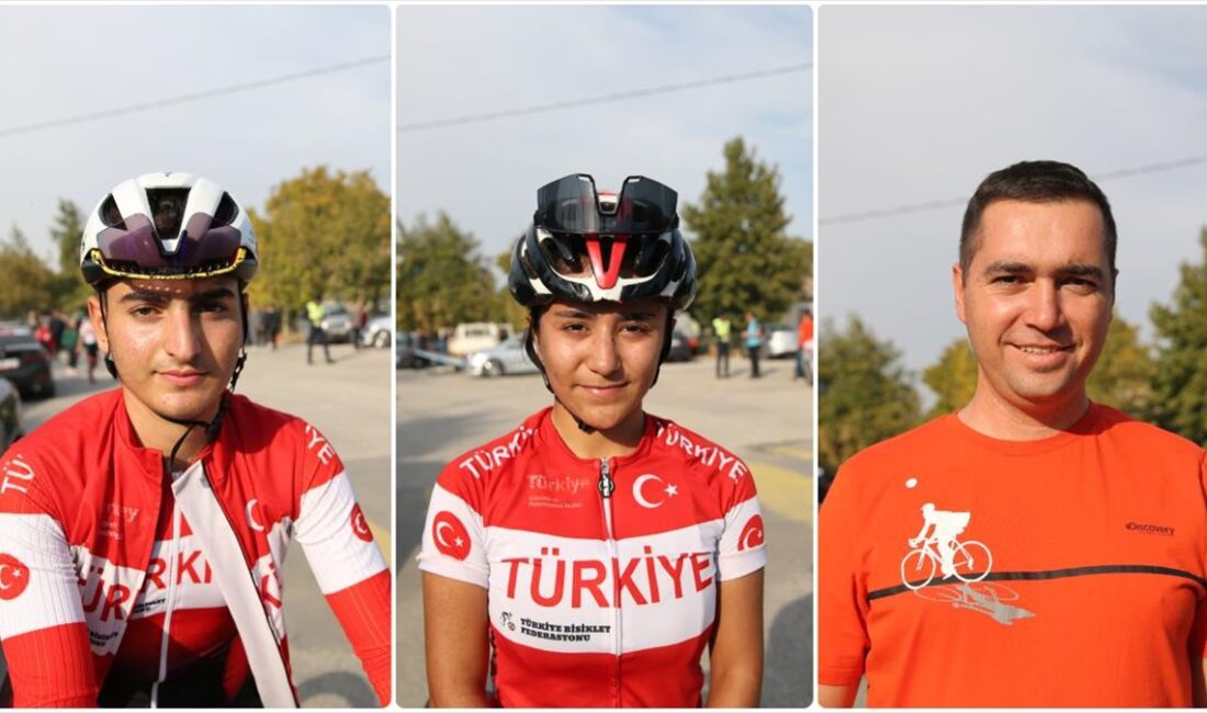 Edirne'nin sıcak asfaltla kaplı köy yolları, Balkan Yol Bisikleti Şampiyonası'na