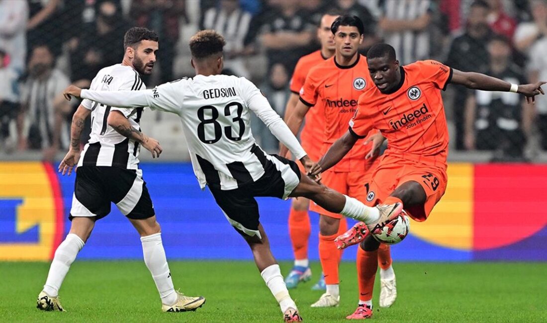 Beşiktaş, UEFA Avrupa Ligi'nin ikinci haftasında ağırladığı Almanya temsilcisi Eintracht